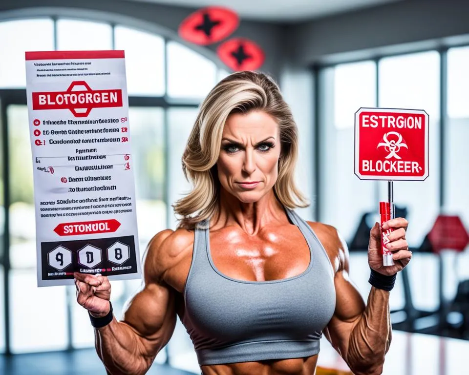Estrogen blockers can be dangerous for female bodybuilders.