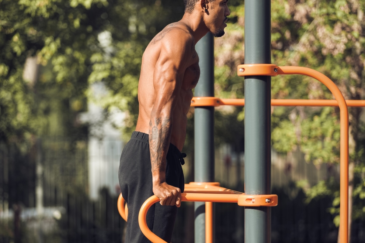 Triceps Workout - triceps dip