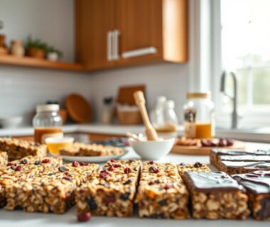 homemade healthy protein bars