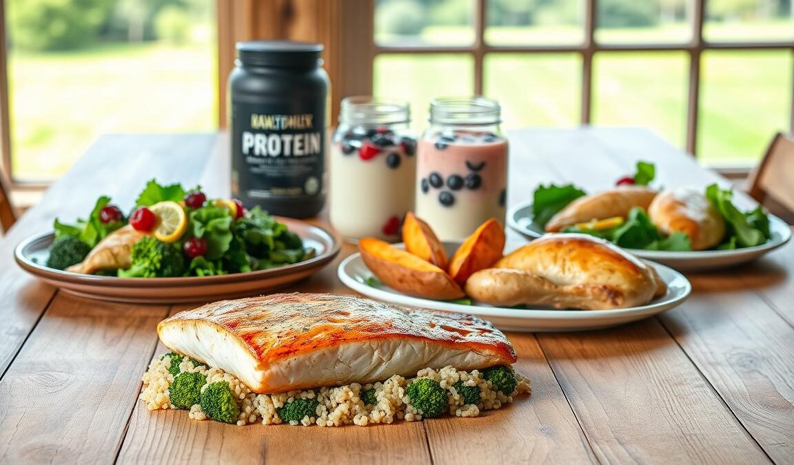 low sodium high protein meals