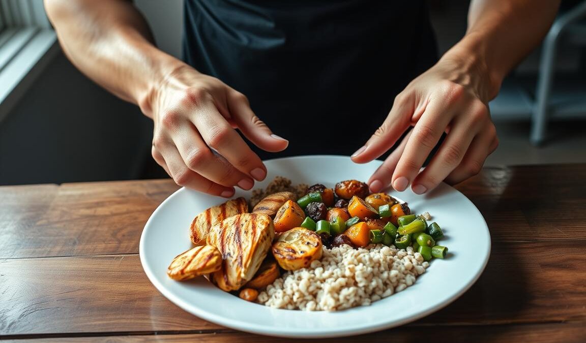 mindful eating habits for muscle gain