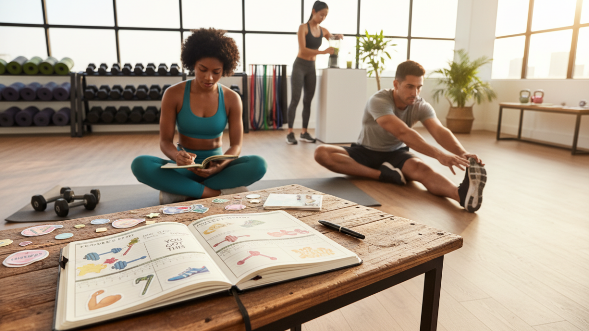 fitness journaling for motivation and progress