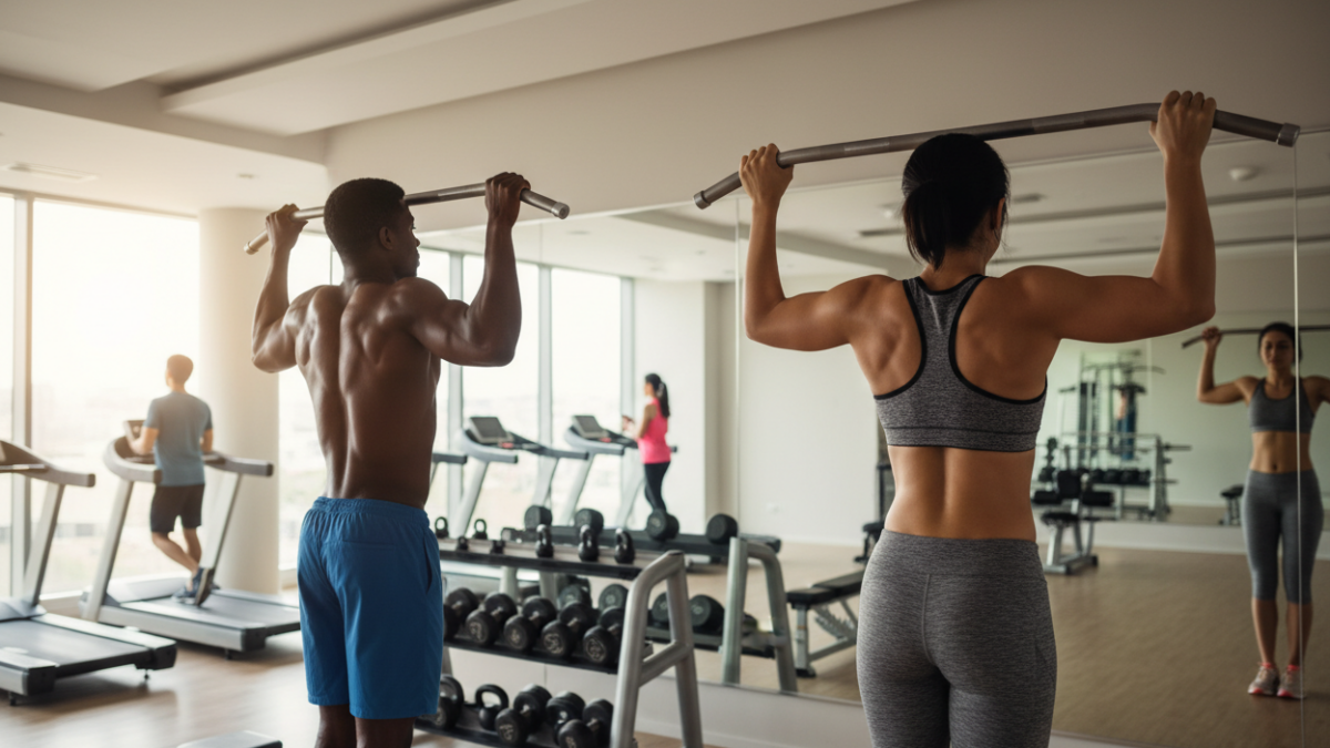 how to keep shoulders down during pull ups