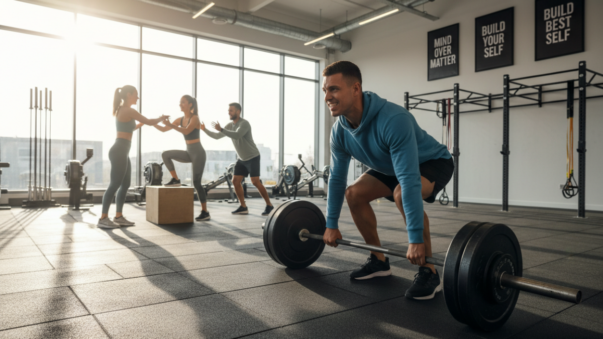 how to stop negative self talk in the gym