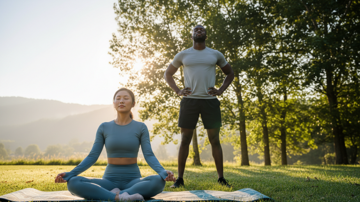 pre workout breathing routine for focus