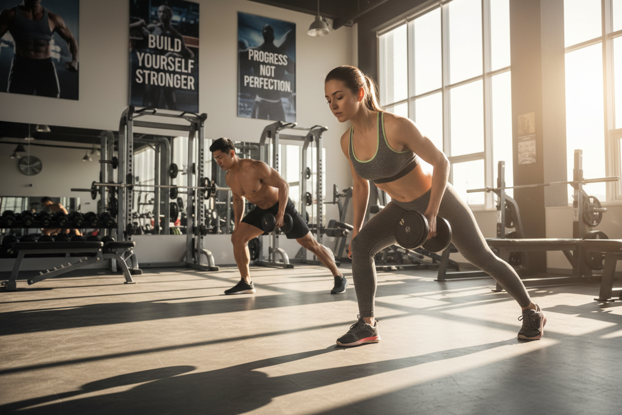 Proper Dumbbell Row Form for Beginners Step by Step
