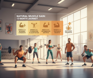realistic natural muscle gain timeline