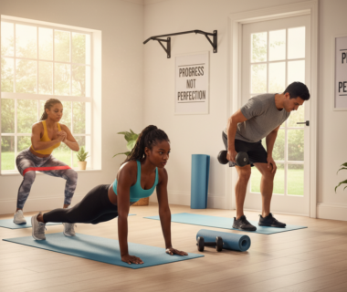 beginner push pull legs routine at home