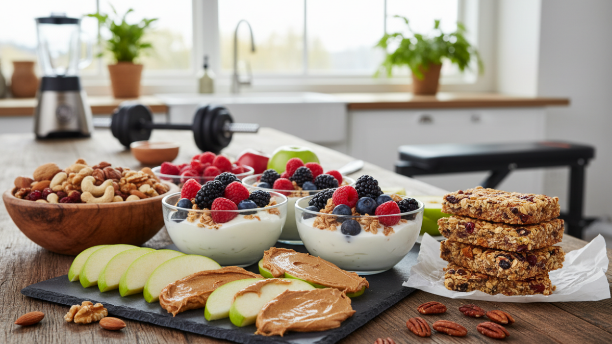 healthy snacks for muscle gain between meals
